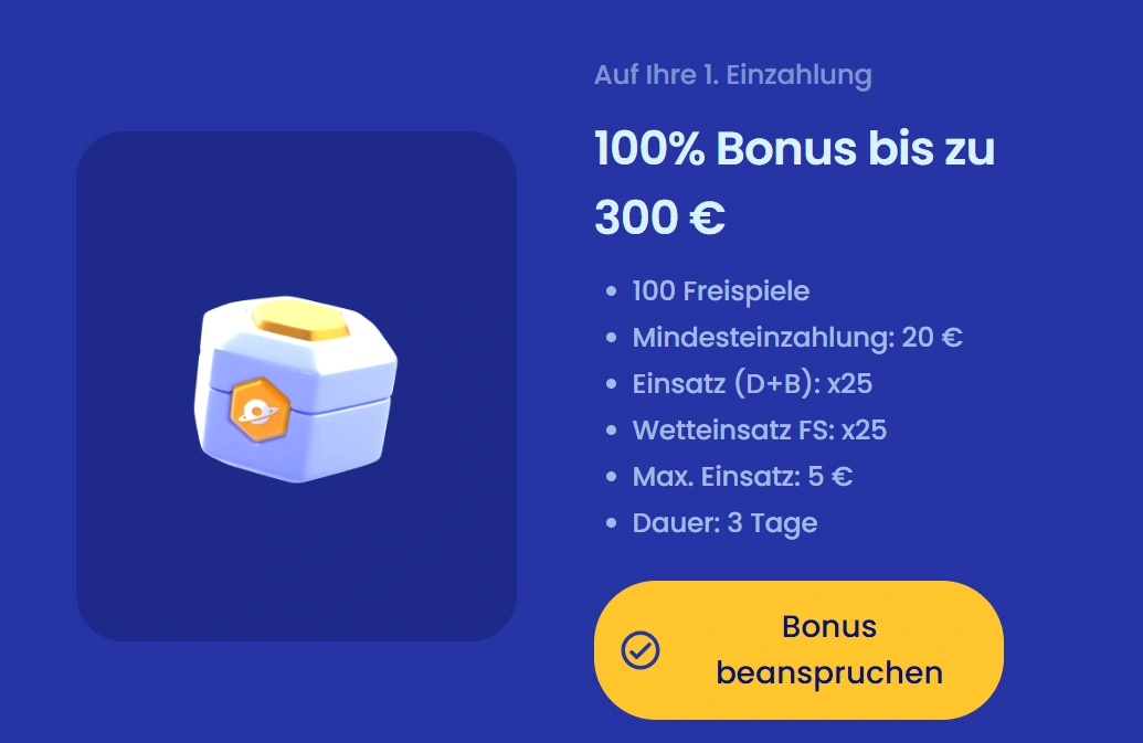 Casoo Willkommensbonus