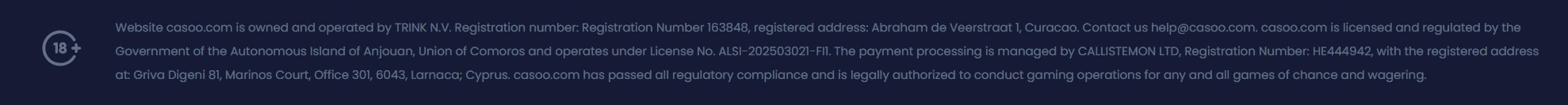 Licence & Security