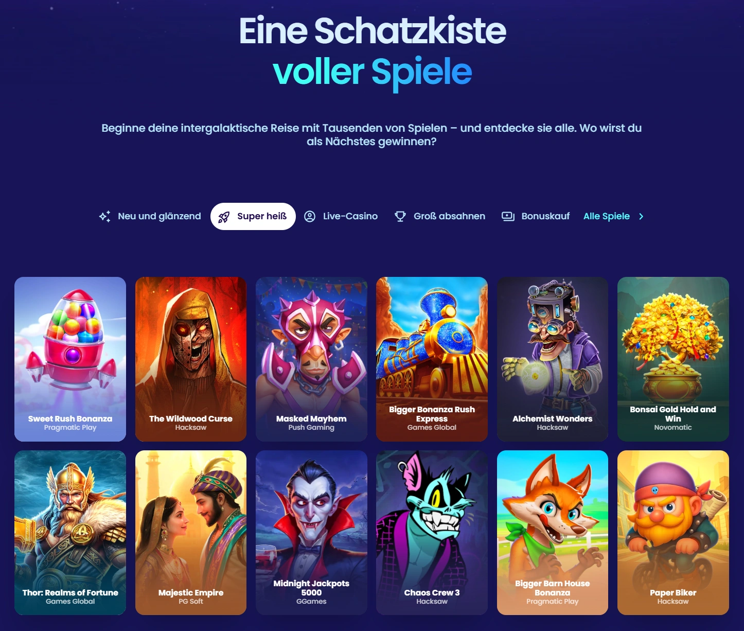 Casoo Casino Übersicht