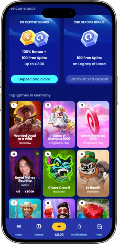 Casoo Casino Mobile Experience